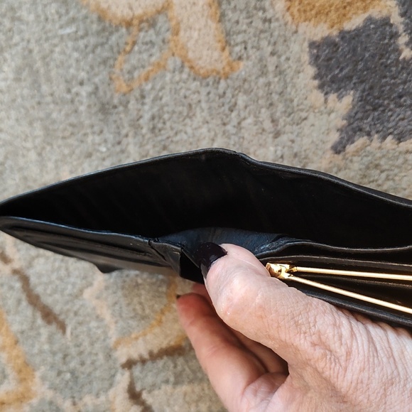 Vintage Chanel wallet black leather - Picture 7 of 9